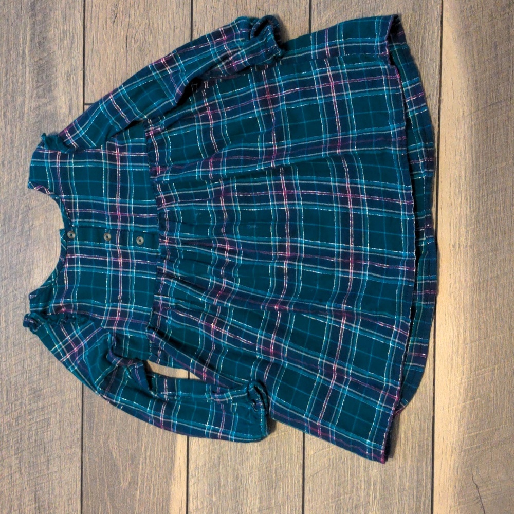 Long Sleeve Tunic Dress Shirt 4T
